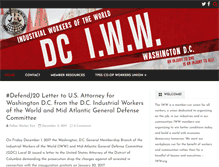 Tablet Screenshot of dciww.org